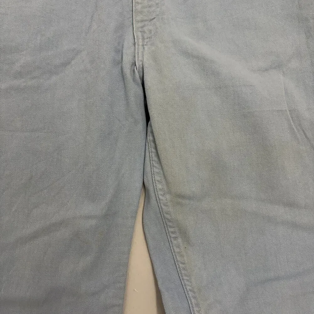 Vintage 70s Levi's 693 Blue Wide Leg Flared Pants 34x30